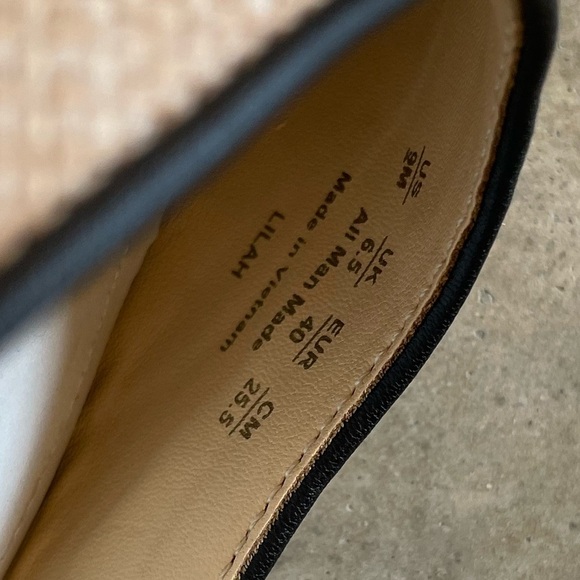 Franco Sarto Raffia Pointed Toe Slingback Block Heels Women’s 9 Neutral Shoes - Picture 8 of 8